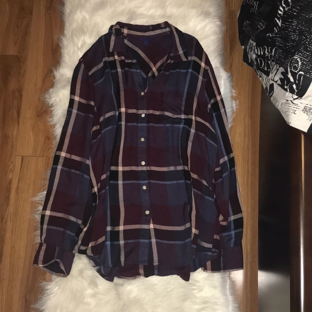 Purple flannel